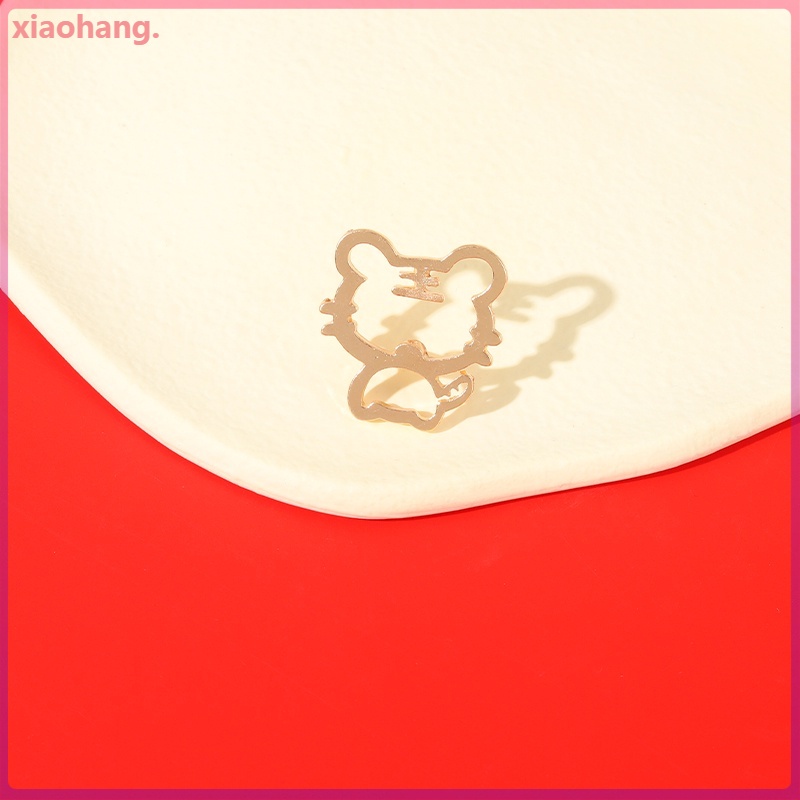 Ghim cài áo hình chú hổ hoạt hình dễ thương dành cho nữ