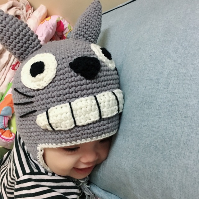 Mũ len cho bé totoro