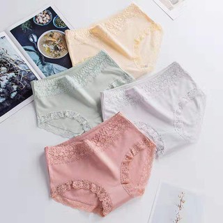 [COMBO 10 CHIECS] Quần lót/ Quần chíp nữ Cotton cạp cao gen nhẹ chất đẹp mã LM QL00007