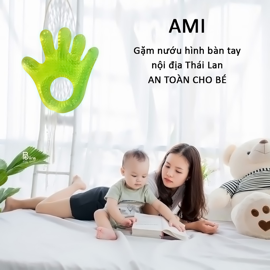 Gặm nướu cho bé AMI hình bàn tay hàng nội địa Thái Lan AM22102
