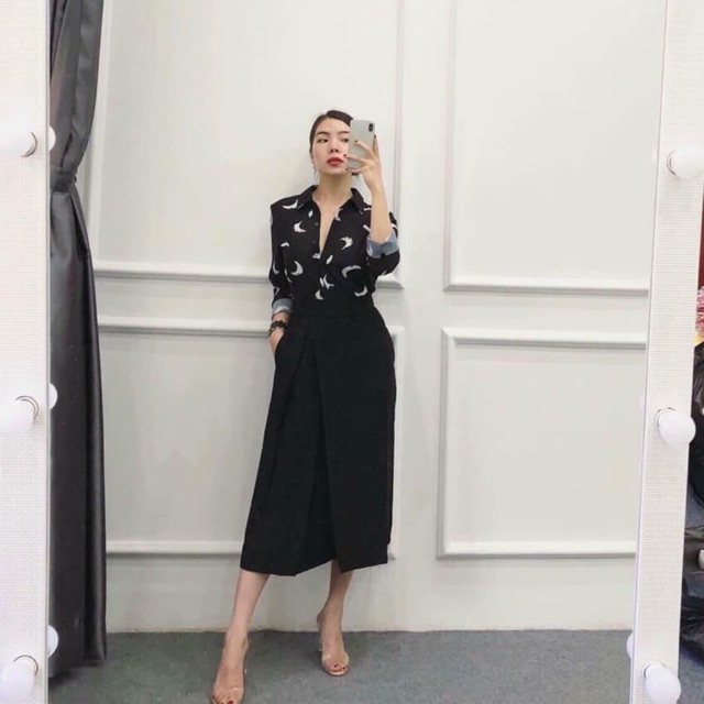 Chân váy maxi tà chéo cho nữ | BigBuy360 - bigbuy360.vn