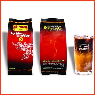 Cà phê rang xay nguyên chất số 5, cà phê pha phin / pha sữa đá gói 30g - cafe đất sài gòn
