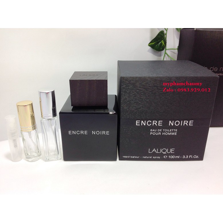 [Mẫu thử] Nước hoa Lalique Encre Noire 2,5,10ml
