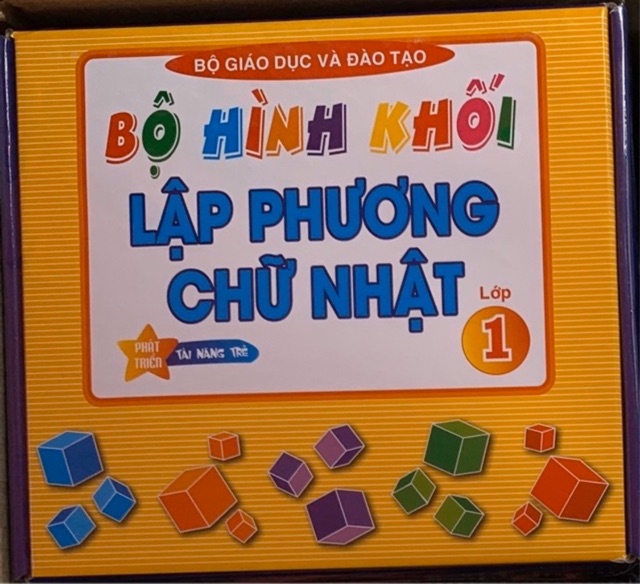 Bộ thực hành Toán và Tiếng Việt lớp 1( có kèm hình khối)