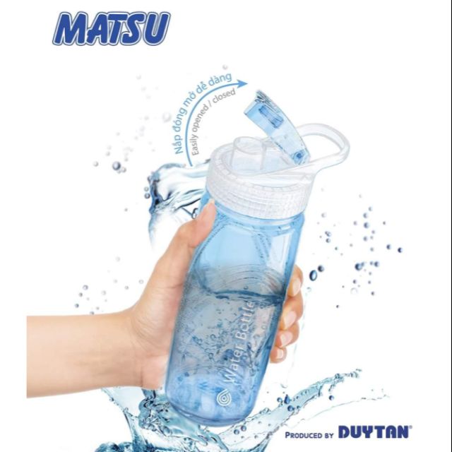 Bình nước Matsu thương hiệu Duy Tân 700ml - 1 lít