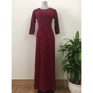 Áo dài đính đá cao cấp( cả quần)