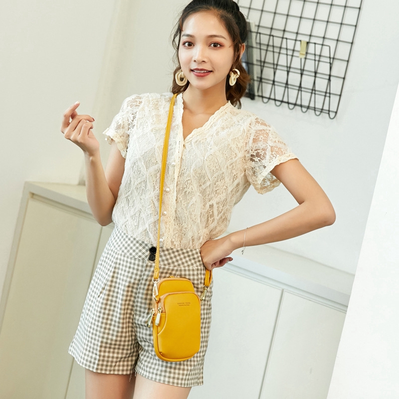 Túi đeo chéo IELGY cỡ nhỏ đa năng thời trang cho nữ