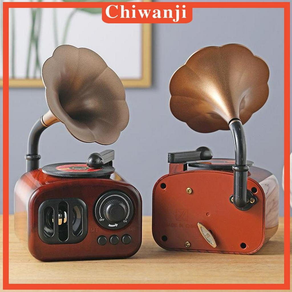 Hộp nhạc hình máy hát cổ điển dùng để trang trí