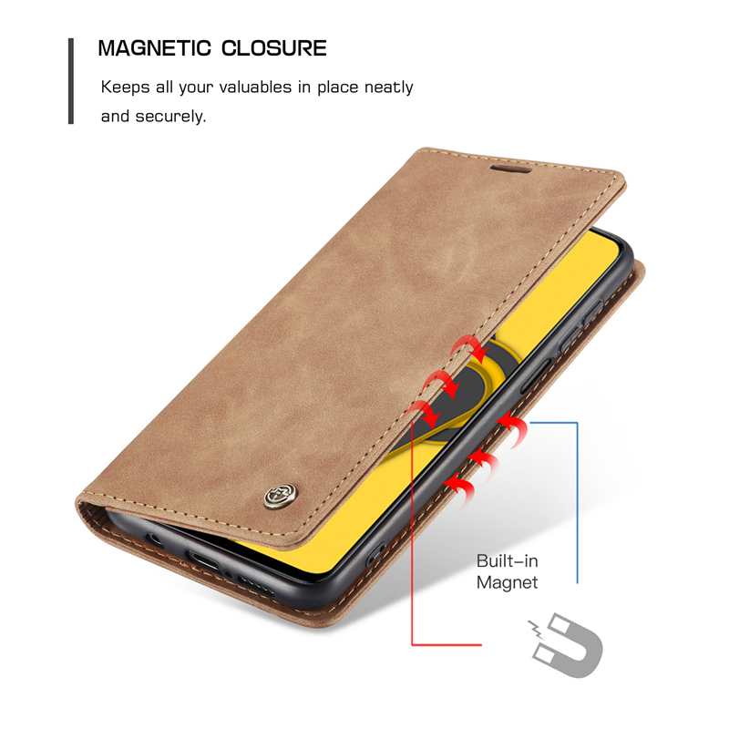 Bao Da Nắp Gập Có Nam Châm Hít Cho Redmi Note9 Note 8 Pro Max Note9S