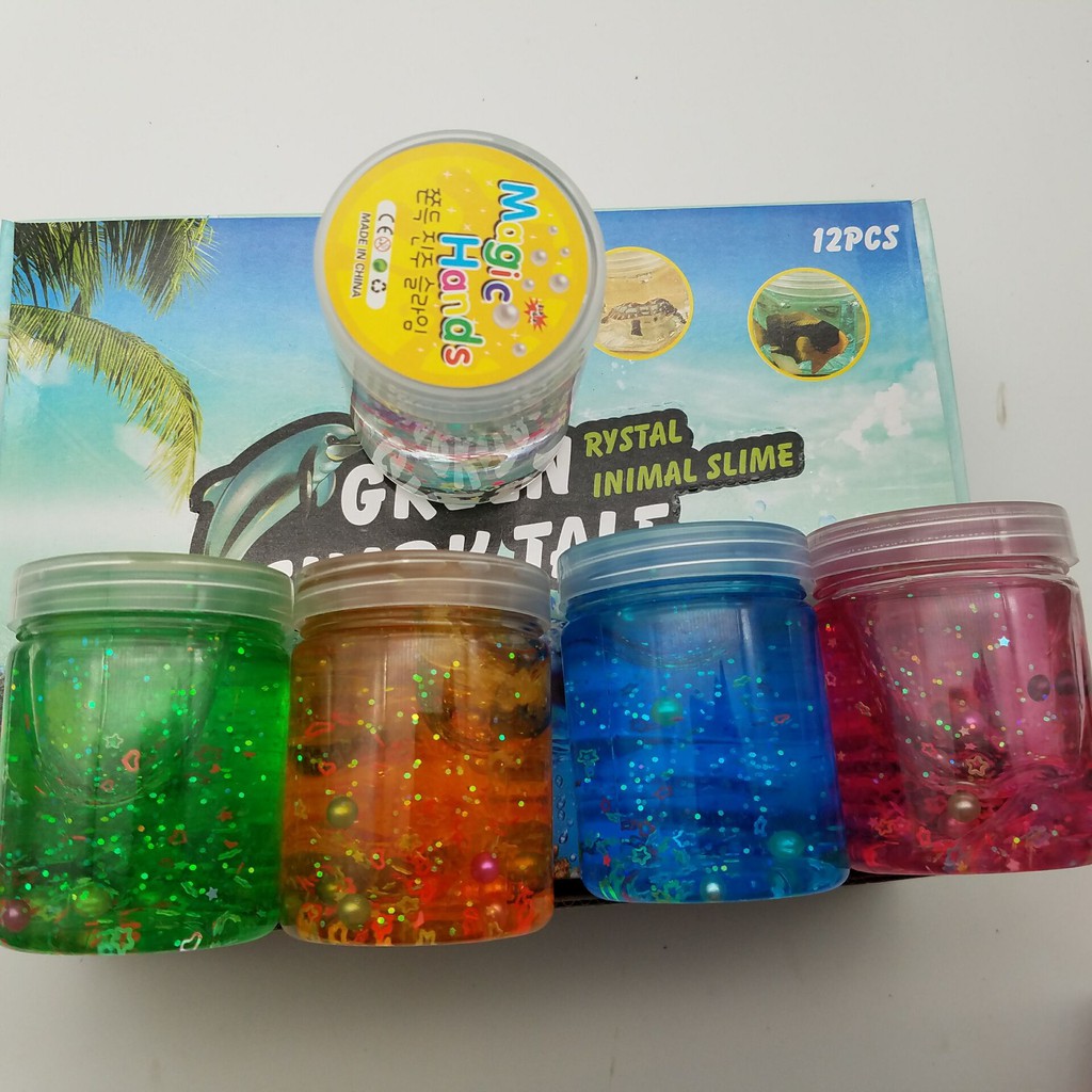 Slime NG0C TRAI BIỂN mochi không bẩn tay đồ chơi slam gudetama