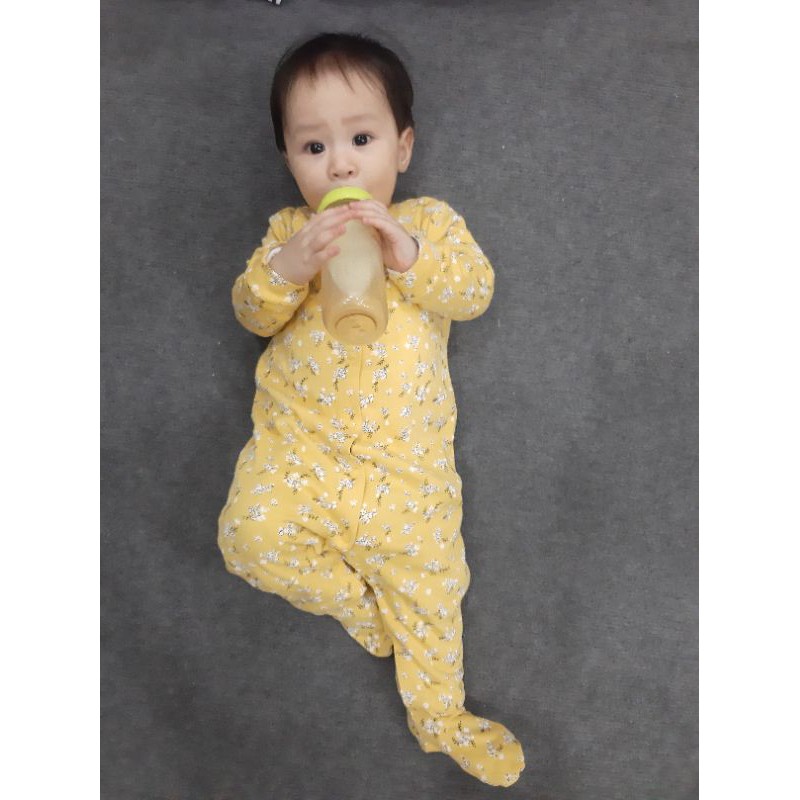 Sleepsuit bộ body dài tay hãng Next xuất xịn cho bé gái