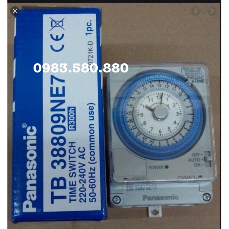 PANASONIC TB388 - TIMER CƠ PANASONIC, BỘ HẸN GIỜ CÔNG TẮC THỜI GIAN THỰC TB388