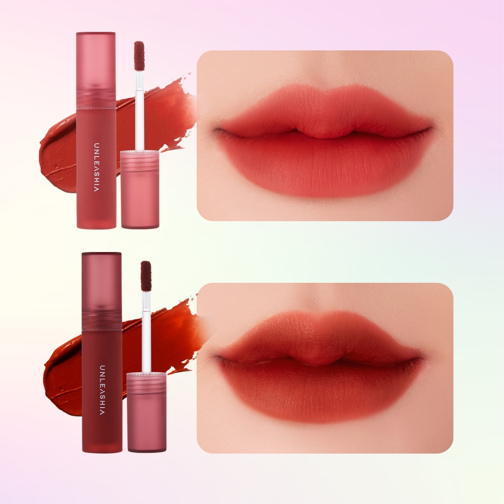 Son Velvet Tint UNLEASHIA siêu lì, lâu trôi, mềm mại êm ái như trong vòng tay ai 4.5g