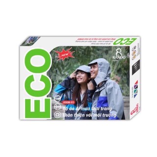 Áo mưa bộ ECO của Rando