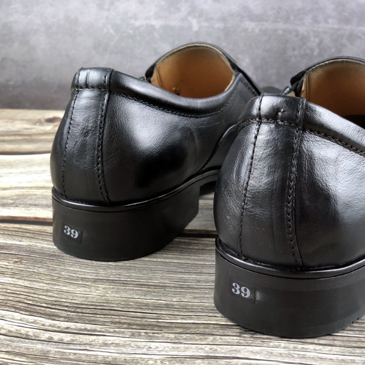 Giày Lười Nam Công Sở Happyshoes Da Bò Thật - HS73