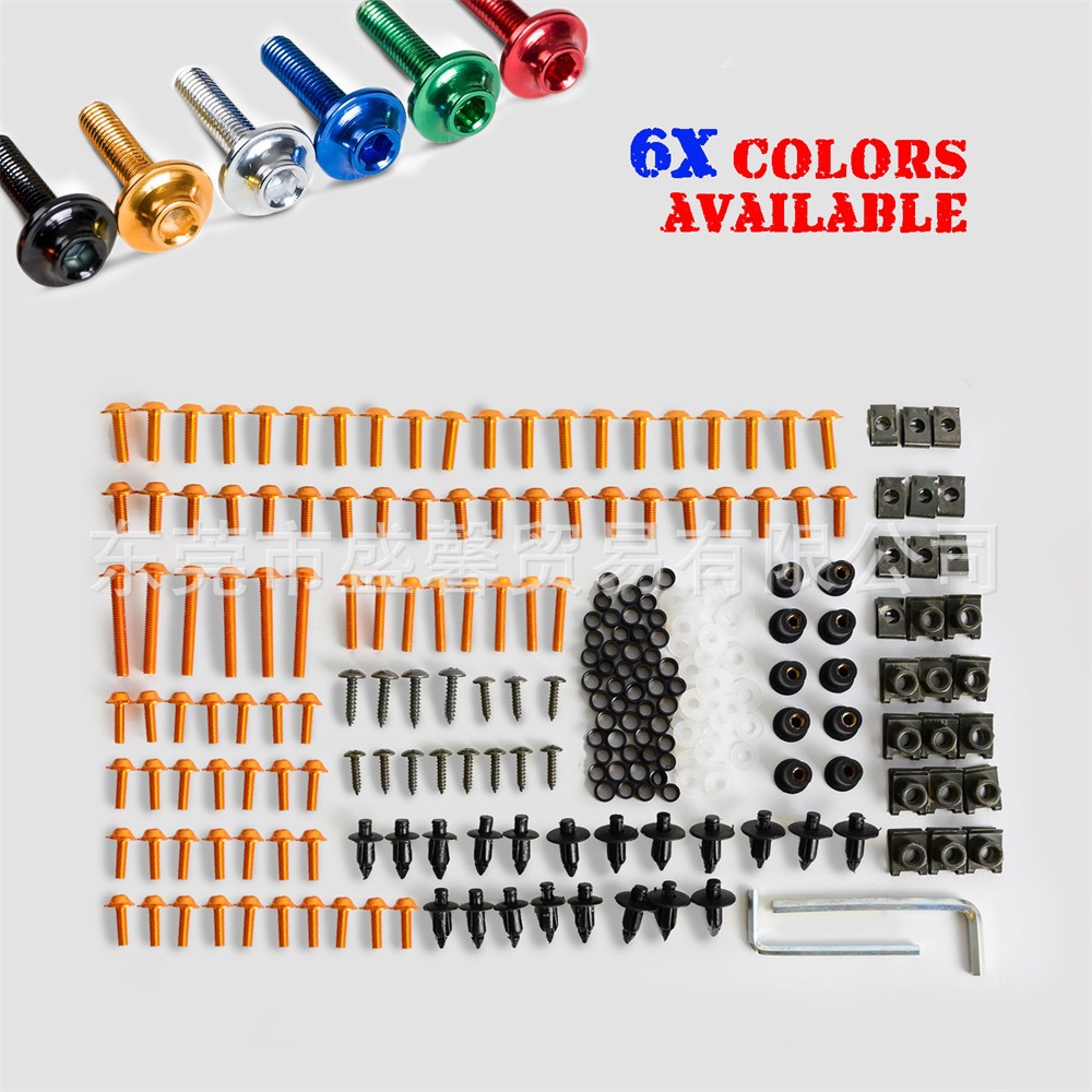 Ốc Vít Phù Hợp Cho Xe Mô Tô Kawasaki Z800 Z900 Z1000 Z125 Ninja 650 ER-6N/F Versys 650 Versys1000 Ninja 250/300 ZX6R ZX10R