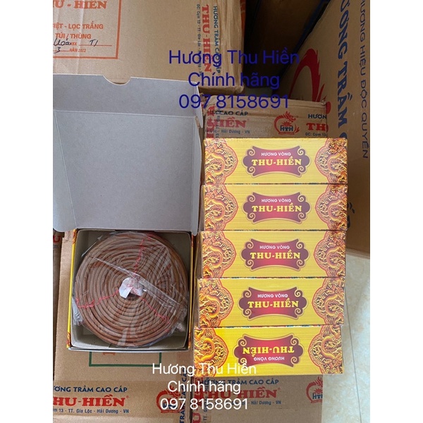 Hương vòng thảo mộc hảo hạng Thu Hiền, nhang Thu hiền chính hãng, hàng cao cấp