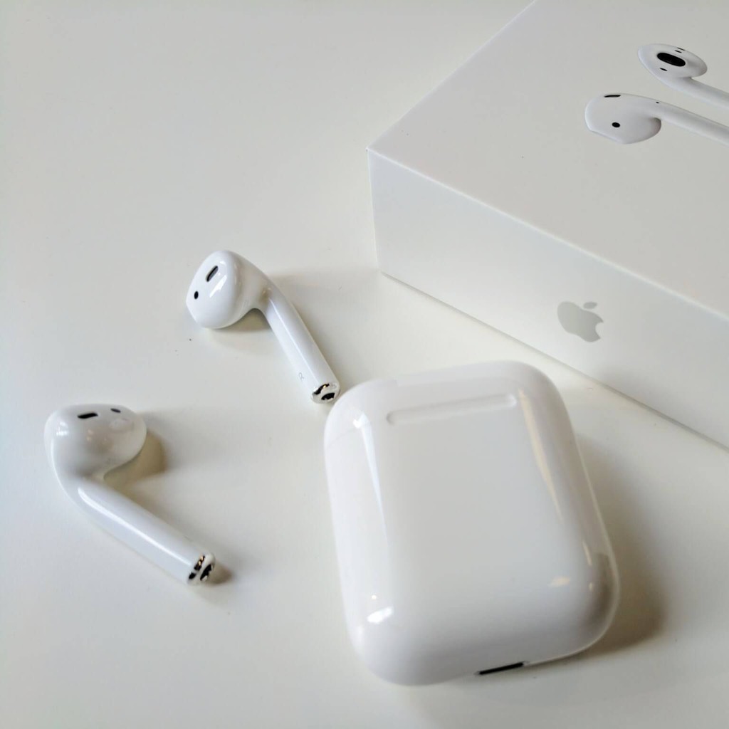 Tai Nghe [💕Airpods 2💕] Phiên Bản Cao Cấp 💖 Đổi Tên Định Vị Sạc Không Dây 💖 Kết Nối Cả IOS & Android