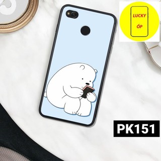 [Freeship từ 50k] ỐP LƯNG XIAOMI REDMI 4X IN HÌNH WE BARE BEARS <GIẢM SHOCK>