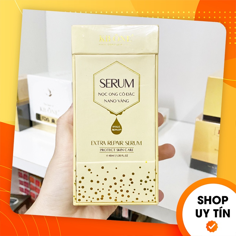 Serum Nọc Ong Cô Đặc Nano Vàng Collagen KB ONE - 8936095370297