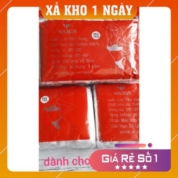 [FreeShip – Thanh lí 1 ngày] Quần Lót Giấy NARIS Vải Cotton Hàng Loại 1 1 gói 6 chiếc