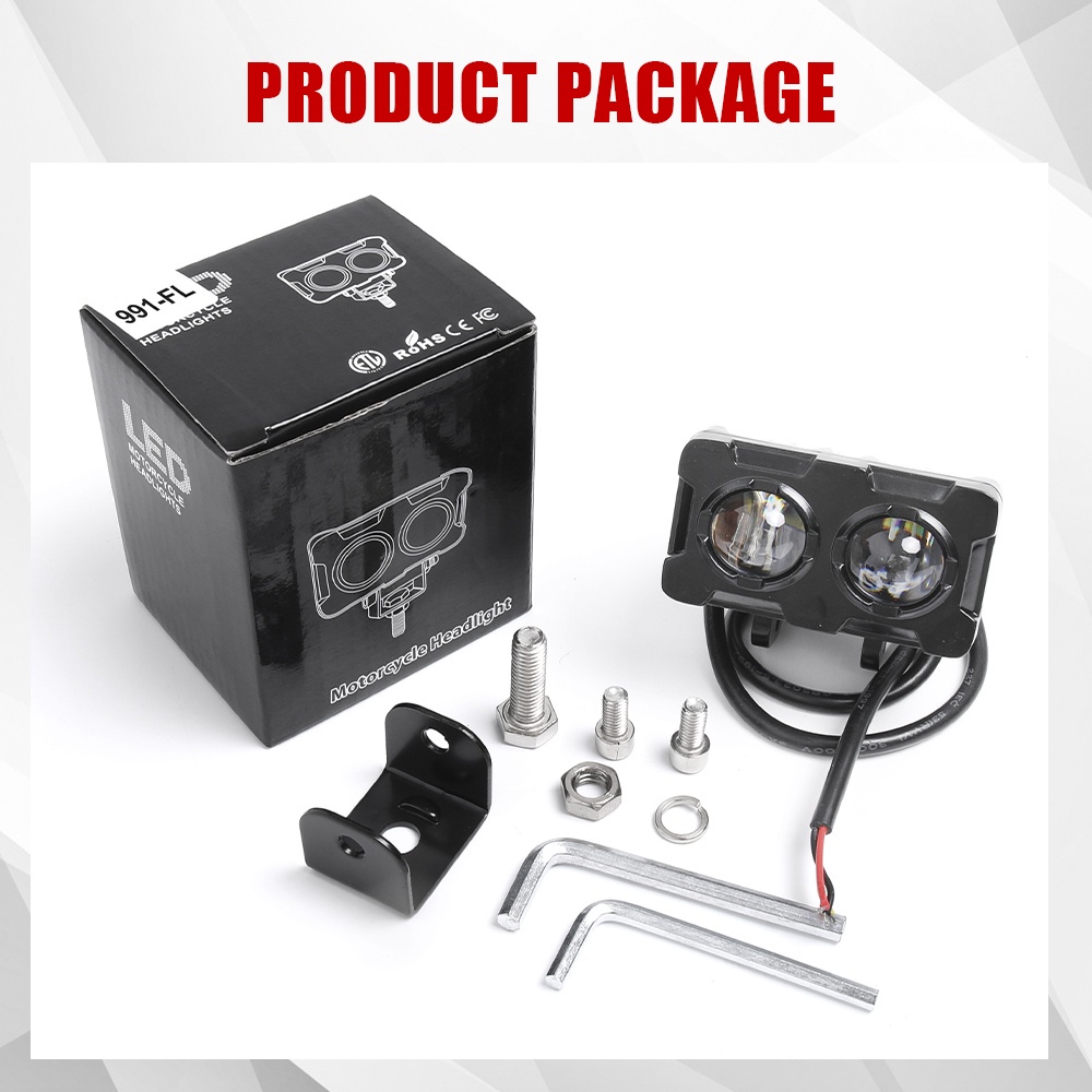 Đèn trợ sáng bi cầu S25 30w new 2022