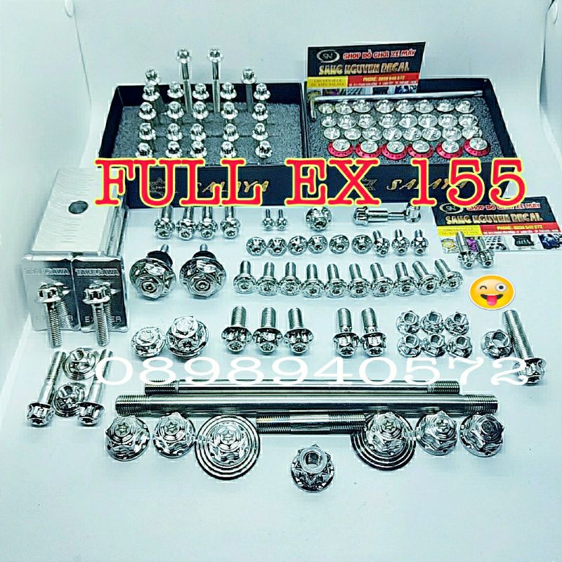 Full ốc salaya Exciter 155