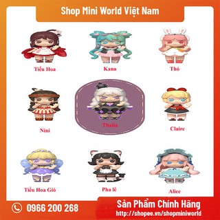 Mô Hình Mini World Hello Hộp Bí Ẩn [Gửi 1 Hộp Ngẫu Nhiên]