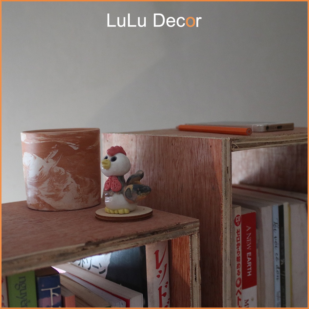 Hộp Đựng Sách, Đựng Đồ Cá Nhân, Gỗ Plywood – LuLu Decor, Nhiều Kích Thước