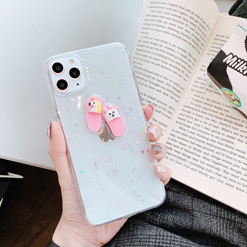 Ốp iphone - Ốp lưng 3d Đôi dép ( hình nổi ) 6/6s/6plus/6s plus/7/8/7plus/8plus/x/xs/xs max/11/11pro max -CASE 88 P3-3