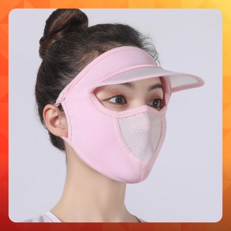 Khẩu trang ninja che kín mặt chống nắng chạy xe nam nữ T2