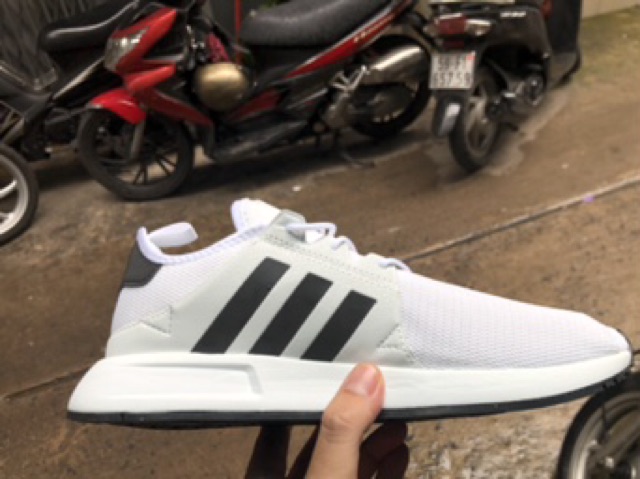 HÀNG XỊN GIÀY ADIDAS -XPLR SIÊU ĐẸP-TRẮNG SỌC ĐEN PHẢN QUANG | BigBuy360 - bigbuy360.vn