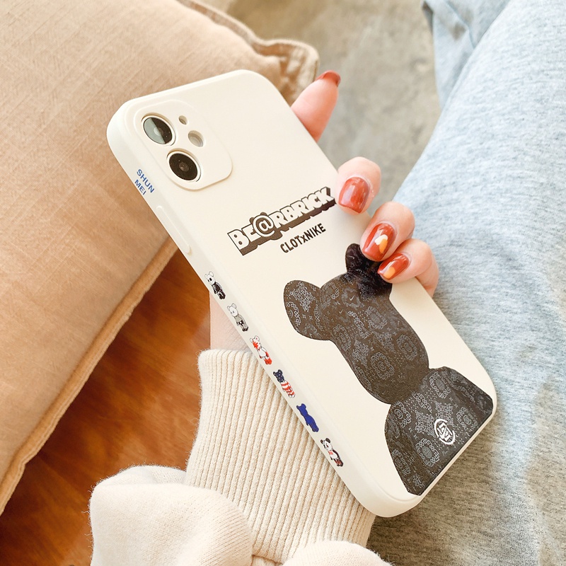 Ốp Lưng iPhone Cạnh Vuông in hình Viền Kaws 6/6plus/6s/6splus/7/7plus/8/8plus/x/xr/xs/11/12/pro/max/plus/promax