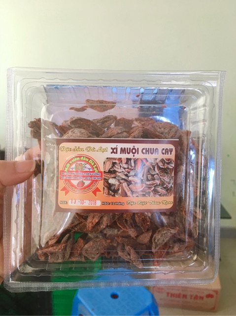 Xí muội chua cay 250gr đặc sản Đà Lạt