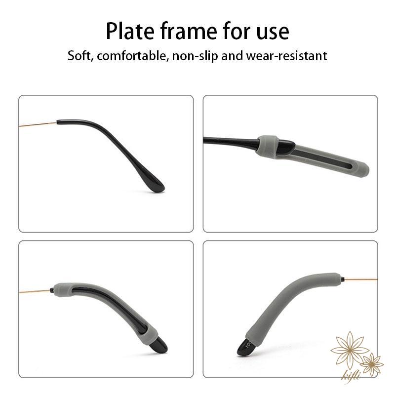 Phụ Kiện Giá Đỡ Mắt Kính Bằng Silicone Chống Trượt Tiện Lợi