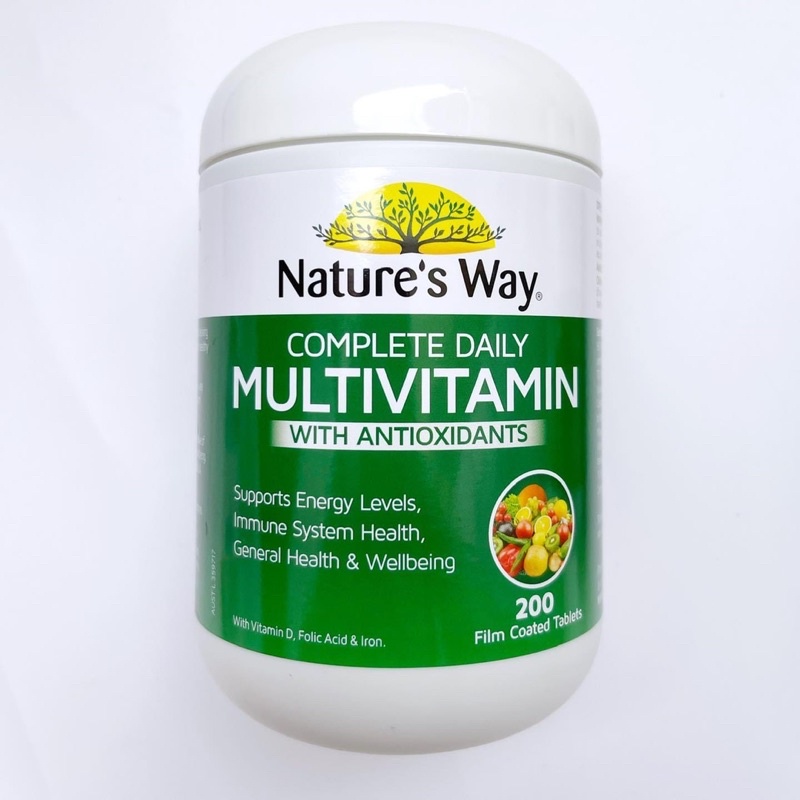 Vitamin tổng hợp Nature’s Way Multivitamin cho trẻ em trên 6t và người lớn