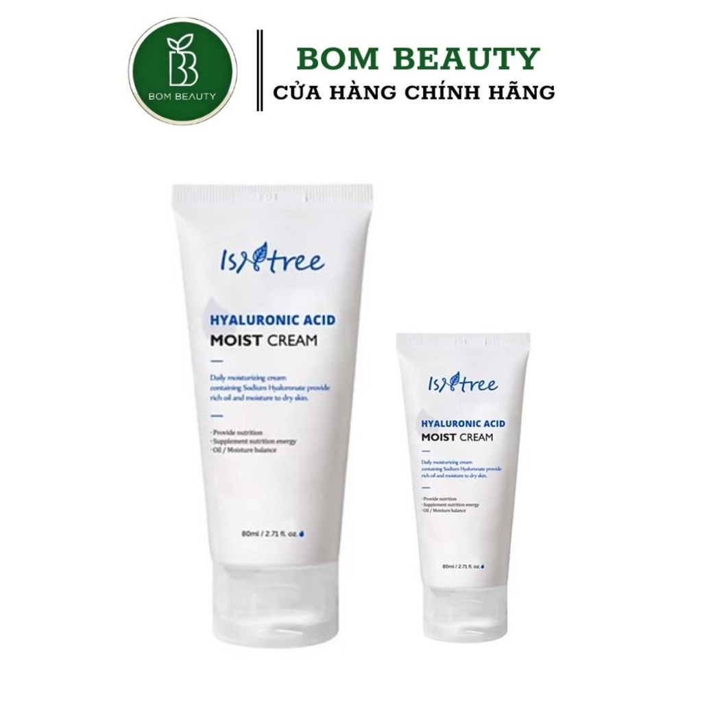 Kem dưỡng ẩm cho da khô isntree Hyaluronic Acid Moist Cream