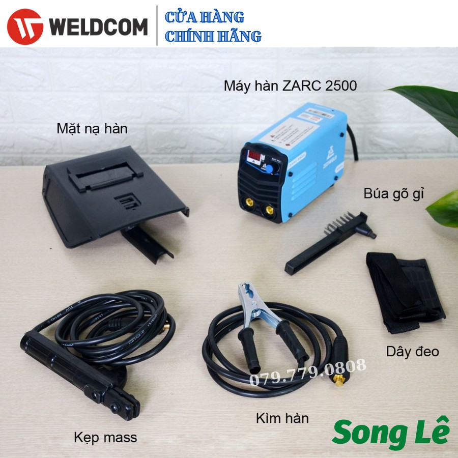 Máy Hàn Điện Tử Mini ZiZiWeld ZARC 2500 - Thợ và Gia Đình