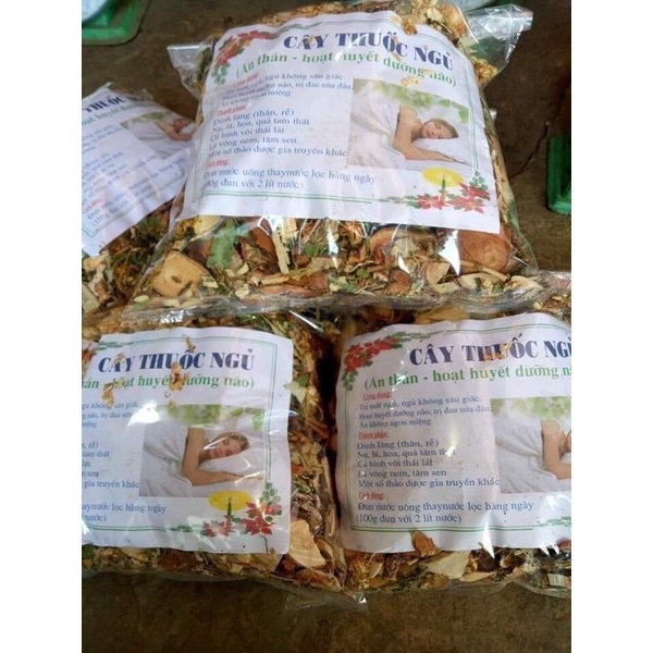 1kg Lá cây ngủ ngon,ngủ sâu giấc,mát gan