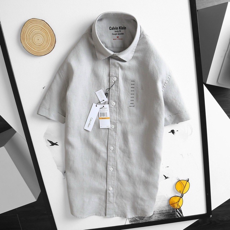 ÁO SƠ MI ĐŨI NGẮN TAY