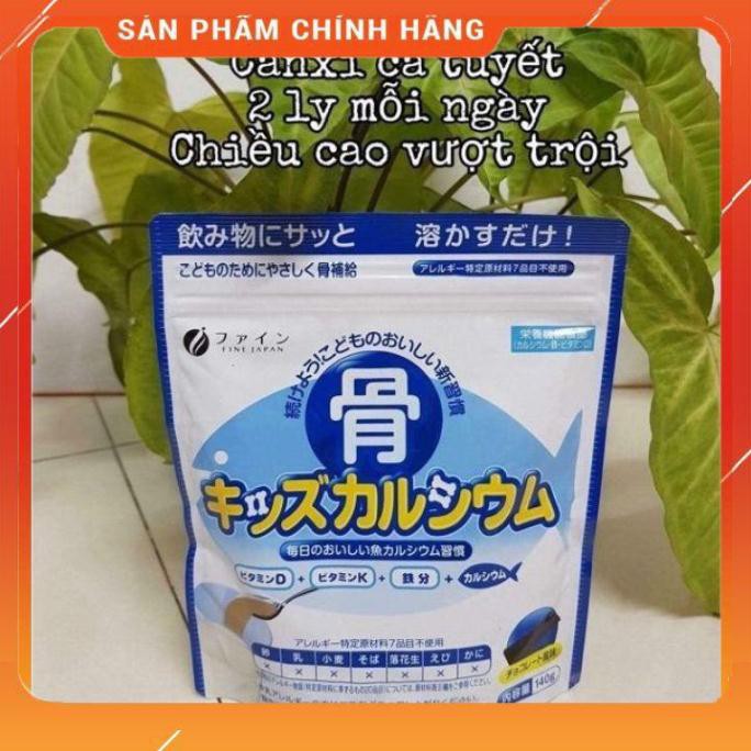 Canxi cá tuyết Nhật bản [FREE SHIP - CHUẨN NỘI ĐỊA] Bone’s 140g mẫu mới ra nhất