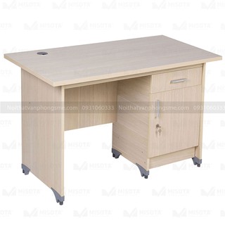 Bàn làm việc văn phòng bnv10 - hộc liền