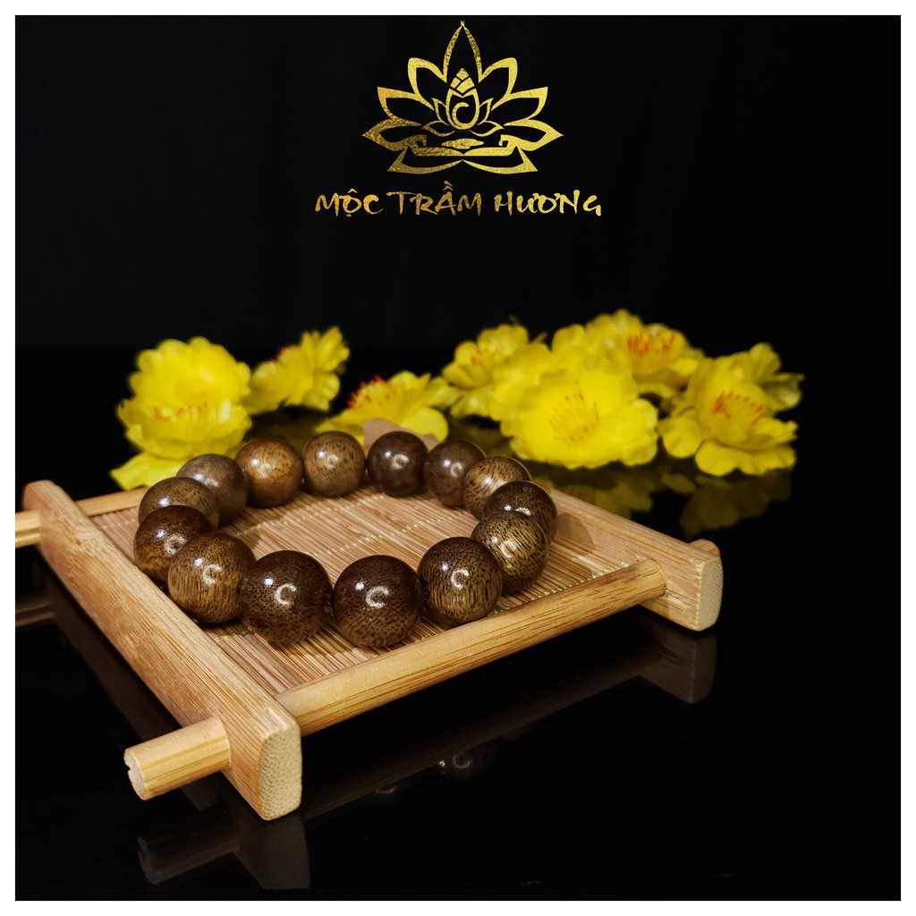Vòng Tay Trầm Hương Hạt Tròn Đơn 8/10/12/14/16/18mm Trầm Tốc Việt - Mộc Trầm Hương | BigBuy360 - bigbuy360.vn