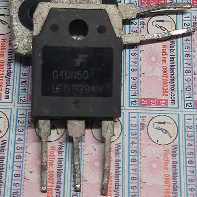 IGBT 600V 40A kênh N TO-247 G40N60 HGTG40N60A4 40N60 HG40N60