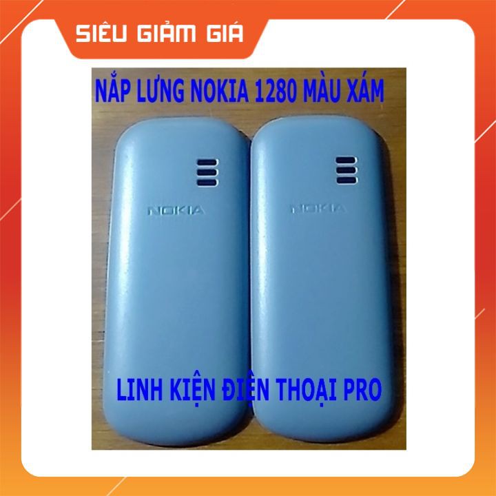 NẮP LƯNG NOKIA 1280 MÀU XÁM