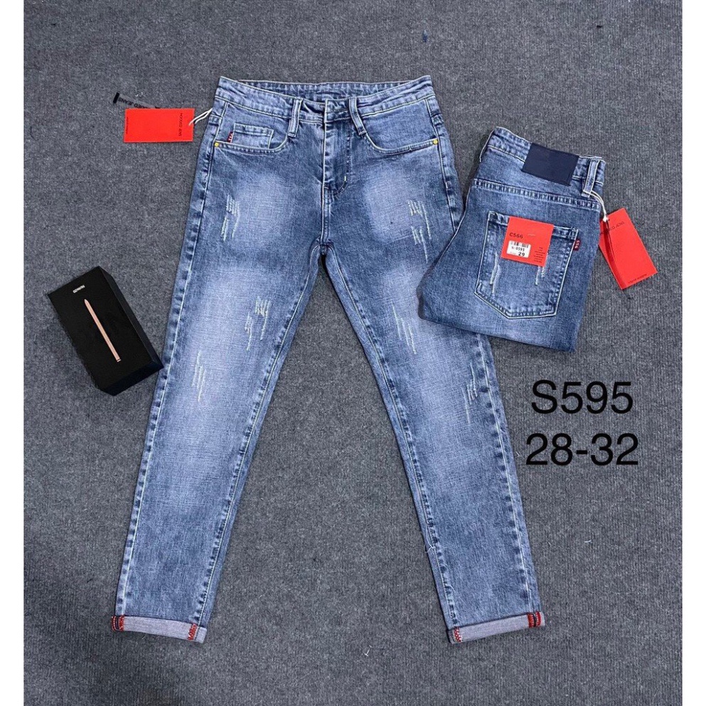 Quần Jean Nam - quần jeans Nam Vải Chất Bò Cao thời thượng phong thái Trẻ Trung