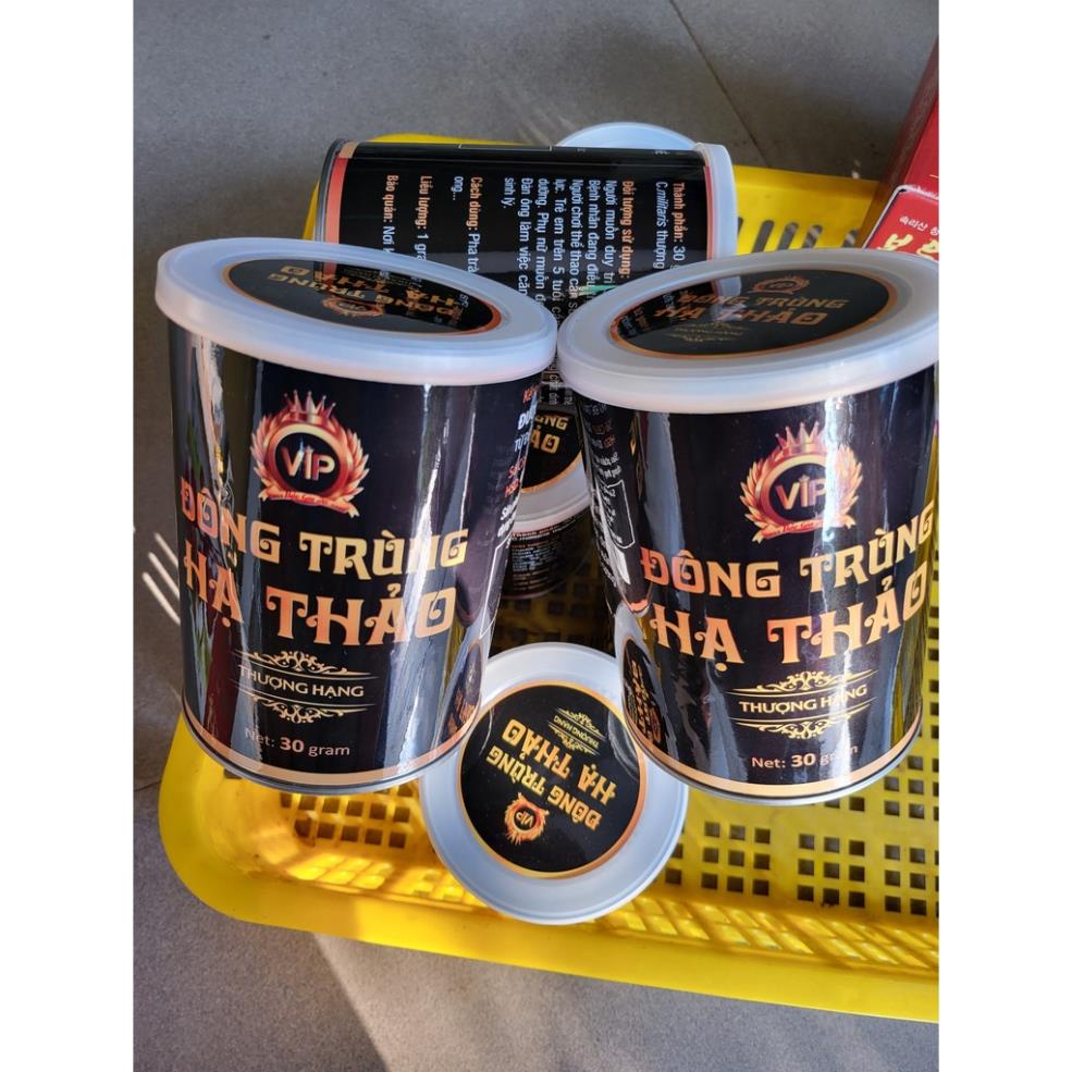 [30g] Nấm Đông trùng hạ thảo Cordypharm Đóng hộp thiếc (Theo đề tài cấp nhà nước)