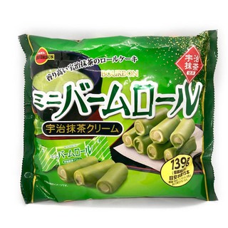 Bánh Bông Lan Cuộn Trà Xanh Bourbon