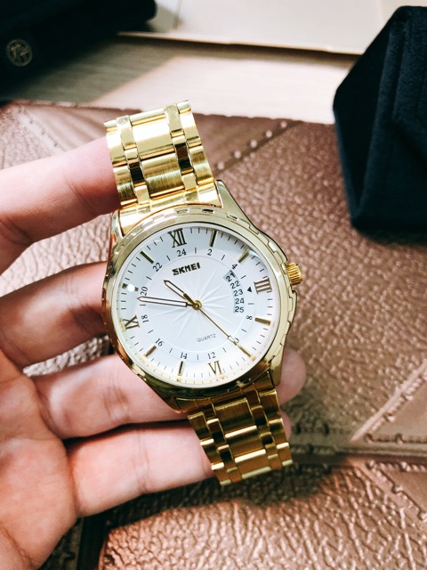 Đồng Hồ Nam Dây Thép Không Gỉ SKMEI SKU100N Mới | BigBuy360 - bigbuy360.vn