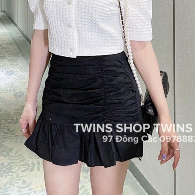 chân váy nhún chân cá